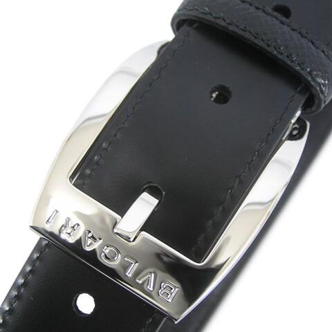 BVLGARI（ブルガリ） 完売御礼 メンズ ベルト ELLIPSE 23384 BLACK