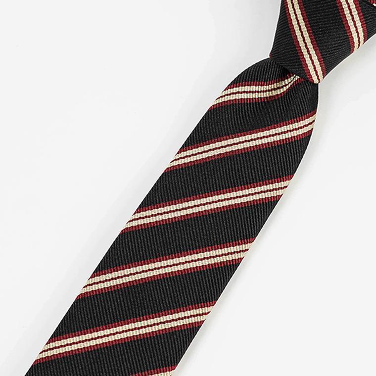 CELINE（セリーヌ） メンズ ネクタイ 2AV09954V アイボリー ブラック