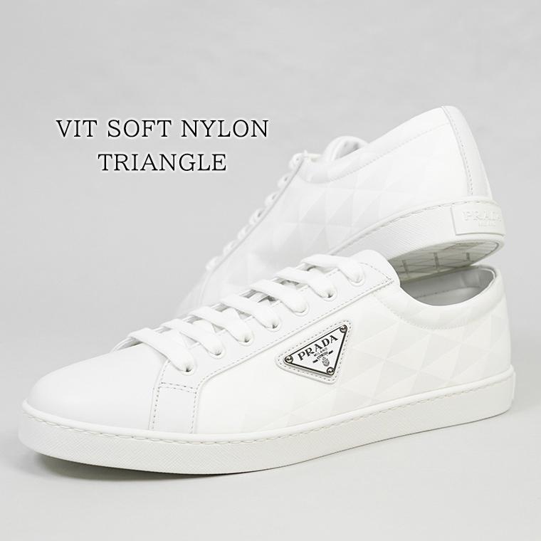 PRADA プラダ メンズ スニーカー VIT SOFT NYLON TRIANGLE PRADA プラダ メンズ スニーカー VIT SOFT NYLON TRIANGLE