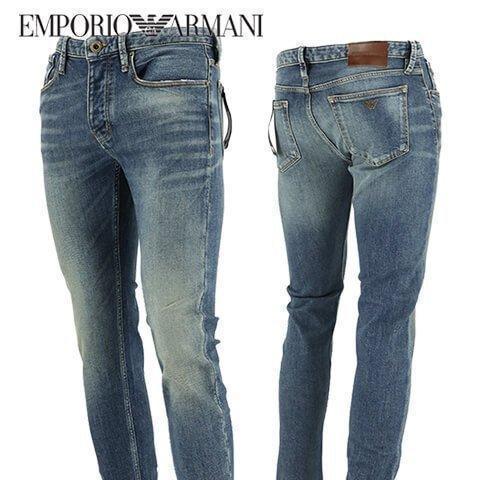 PayPay最大10％ エンポリオアルマーニ EMPORIO ARMANI メンズ ジーンズ 3L1J75 1DK2Z DENIM BLU MD  ウォッシュブルー 0942 セール :3L1J75-1DK2Z-0942:WORLD CLUB 1989 - 通販 - Yahoo!ショッピング