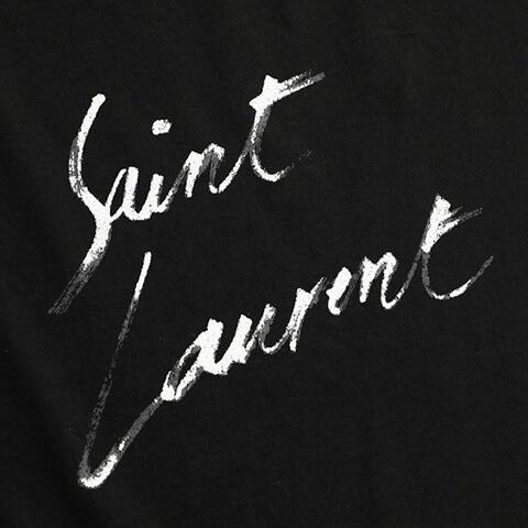 サンローラン SAINT LAURENT 480406 YB1GN Tシャツ SAINT LAURENT 完売御礼 サンローラン メンズ Tシャツ 480406 YB1GN