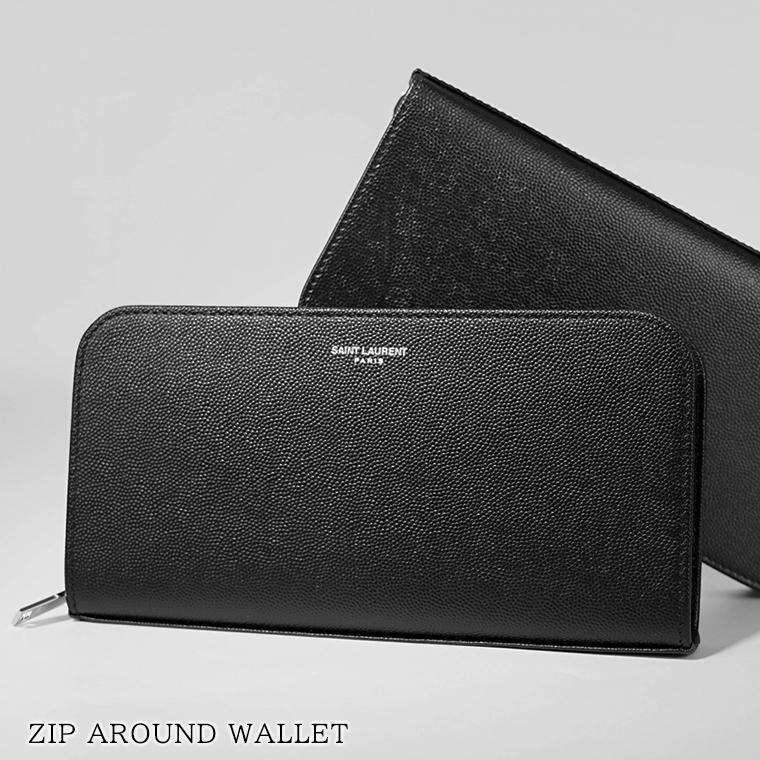 SAINT LAURENT サンローラン メンズ 長財布 ZIP AROUND WALLET 534290