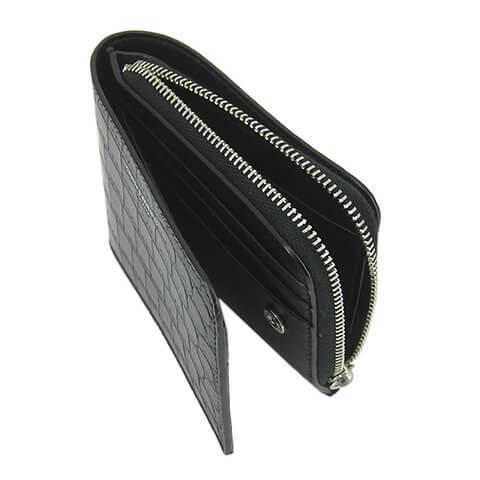 SAINT LAURENT 完売御礼 サンローラン メンズ 2つ折財布 サイフ 556268