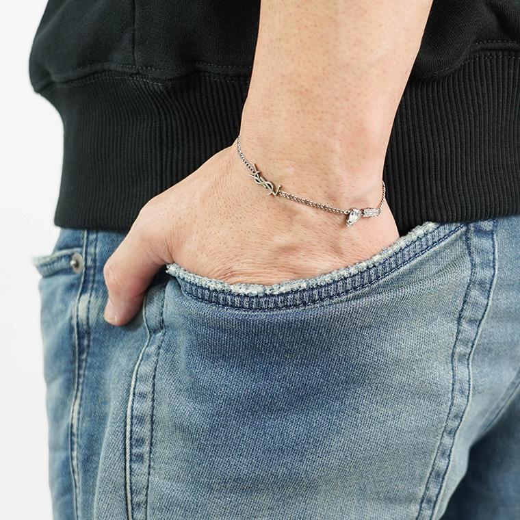 SAINT LAURENT サンローラン メンズ レディース ブレスレット SAINT LAURENT サンローラン メンズ レディース ブレスレット