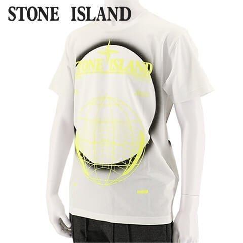 ストーンアイランド STONE ISLAND メンズ Tシャツ 76152NS96 ホワイト V0001 セール :76152NS96
