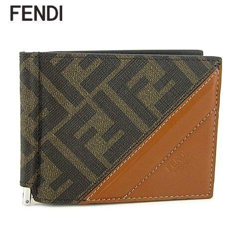 FENDI（フェンディ） 完売御礼 メンズ マネークリップ折財布 サイフ