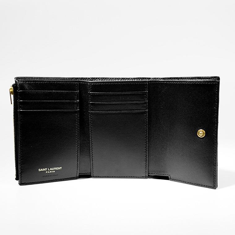 SAINT LAURENT サンローラン レディース 3つ折り財布 800763 SAINT LAURENT サンローラン レディース 3つ折り財布 800763