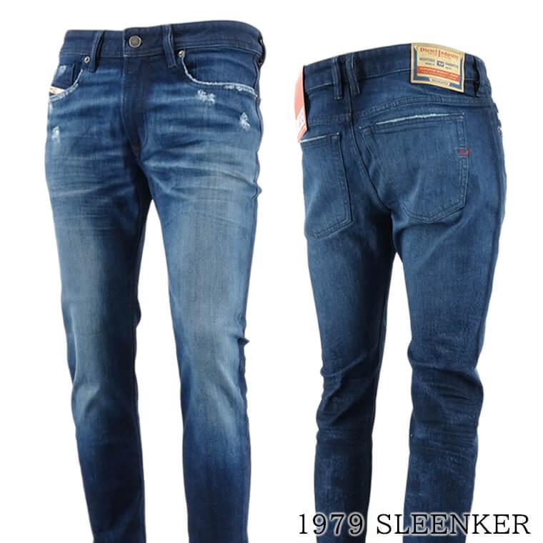 DIESEL（ディーゼル） メンズ ジーンズ 1979 SLEENKER A03595 0KIAK