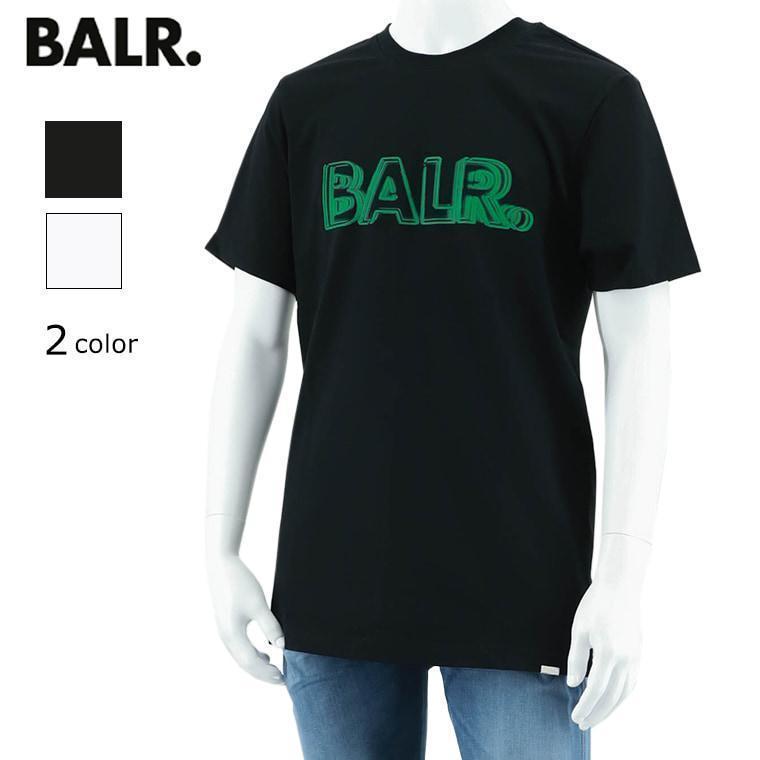 BALR.（ボーラー） メンズ Tシャツ OLAF STRAIGHT NEON BRAND T SHIRT 