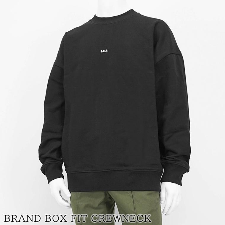 BALR.（ボーラー） 完売御礼 メンズ スウェットシャツ BRAND BOX FIT 