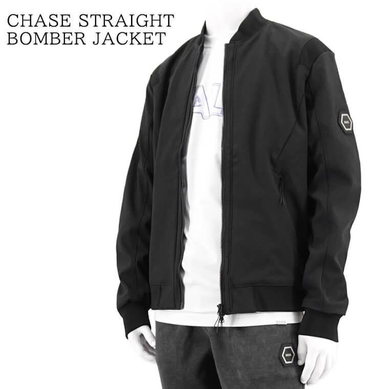 ボーラー BALR. メンズ ブルゾン CHASE STRAIGHT BOMBER JACKET B1381 1016 ブラック JET ...