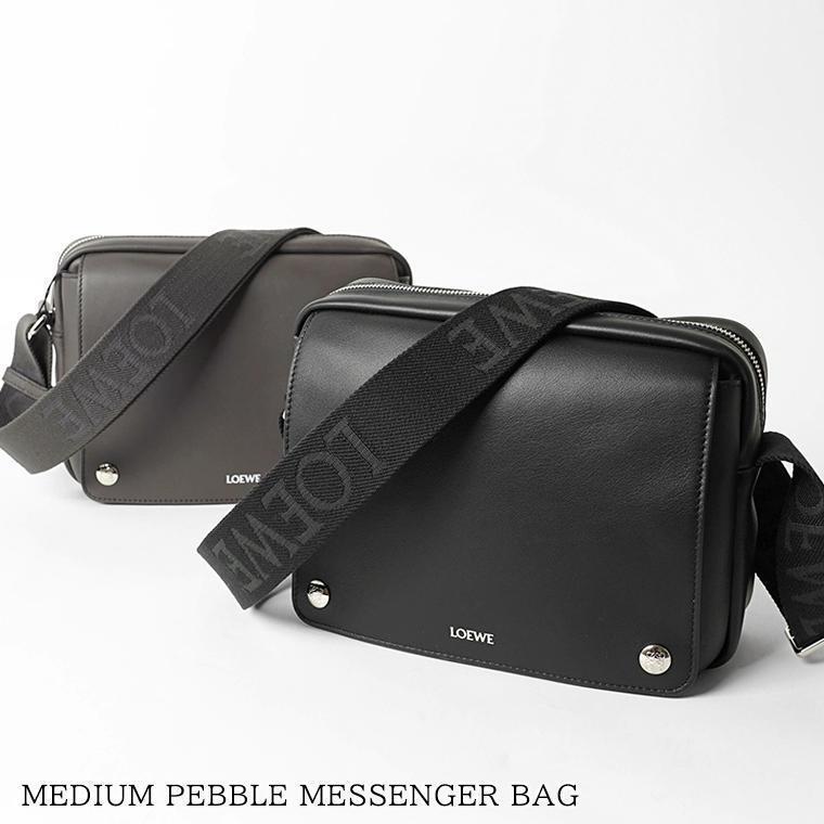 LOEWE（ロエベ） メンズ ショルダーバッグ MEDIUM PEBBLE MESSENGER
