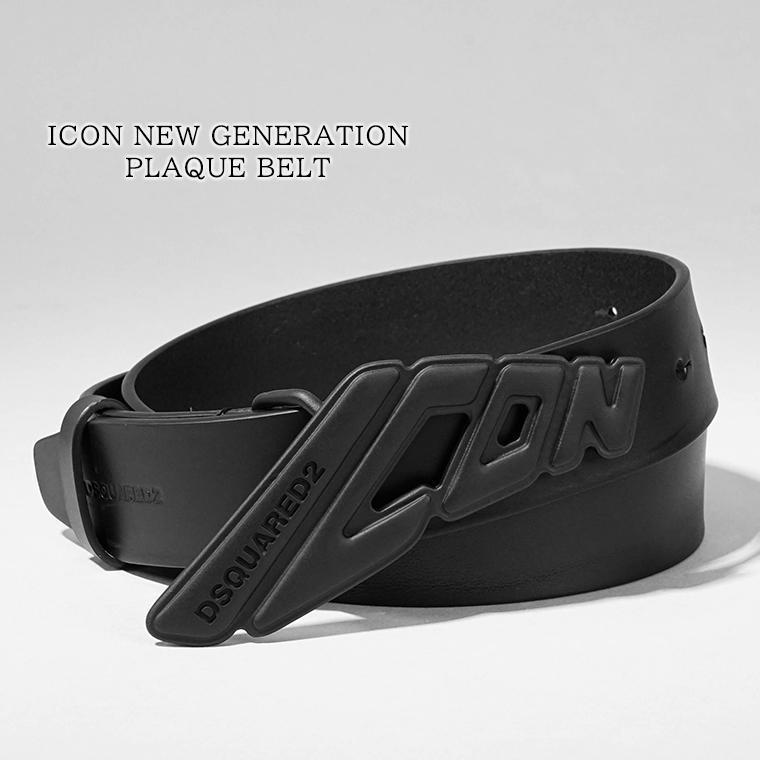 DSQUARED2（ディースクエアード） メンズ ベルト ICON NEW GENERATION