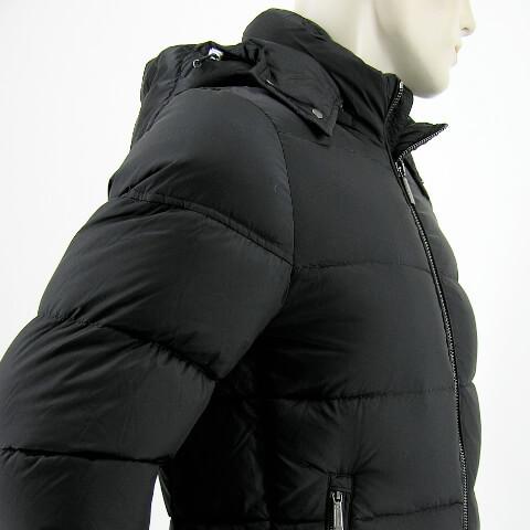 MOORER BRETT ブラック サイズ46 MOORER（ムーレー） メンズ ダウンジャケット BRETT SH ブラック NERO