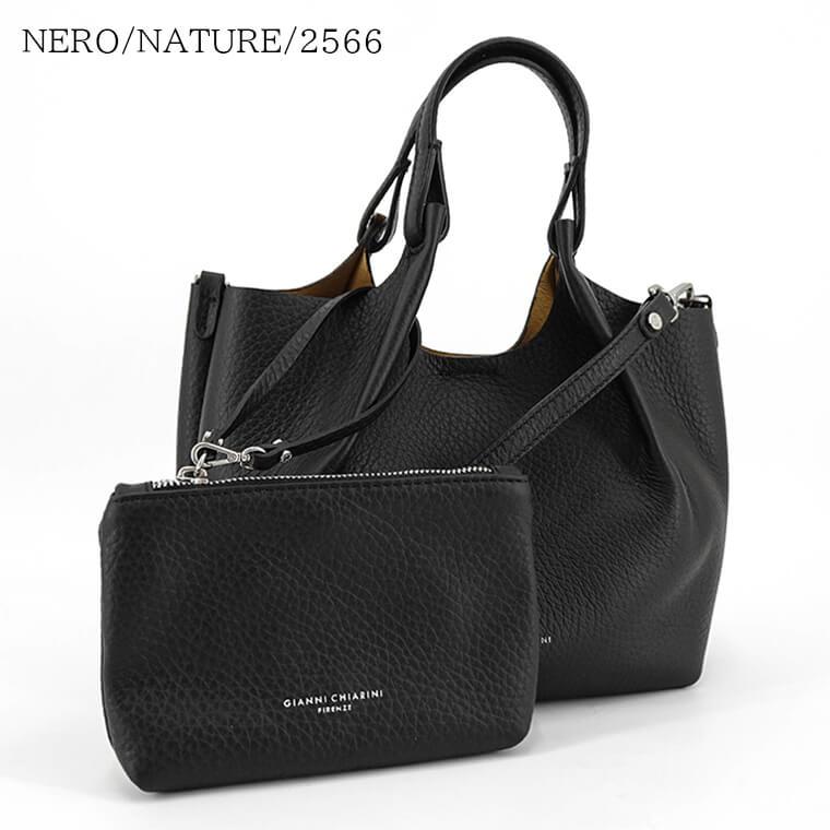 PayPay最大12% 1000円OFF対象 ジャンニキアリーニ GIANNI CHIARINI レディース バッグ DUA S BS9719 RNGDBL NERO NATURE 2566 SILVER SABBIA 13340 24ss｜worldclub｜02