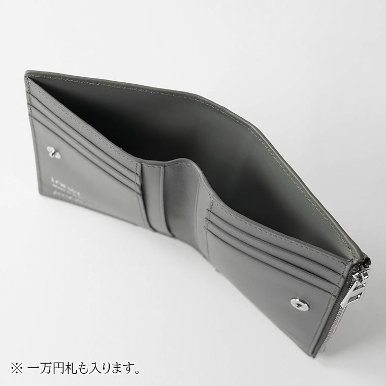 【りーめい】LOEWE グレー 二つ折り財布 ロエベ｜定番二つ折り財布にシックなシェルグレーが登場【冬ボーナスで