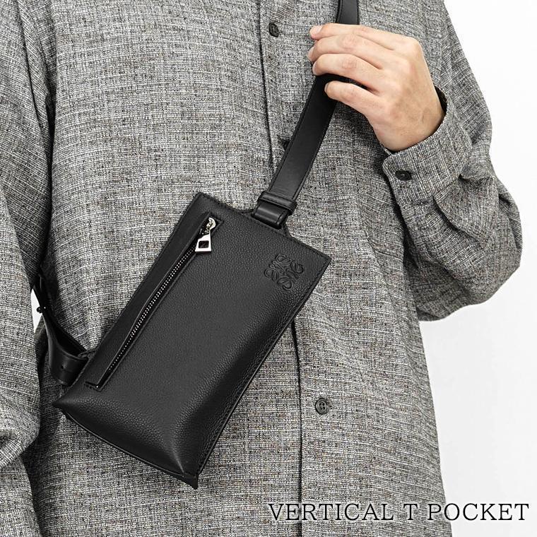 LOEWE ロエベ メンズ ワンショルダーバッグ VERTICAL T POCKET LOEWE ロエベ メンズ ワンショルダーバッグ VERTICAL T POCKET