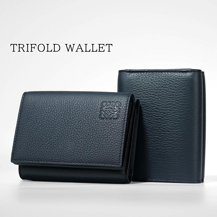 LOEWE（ロエベ） メンズ 3つ折り財布 TRIFOLD WALLET C660TR2X04 DEEP
