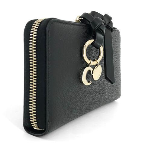 Chloe（クロエ） レディース 長財布 ALPHABET CHC21WP941F57 BLACK 001