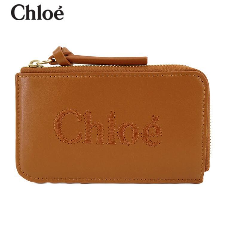 クロエ  カードケース レディース CHLOE センス CHC23SP866 I10 247 キャラメル Chloe（クロエ） 完売御礼 レディース フラグメントケース SENSE