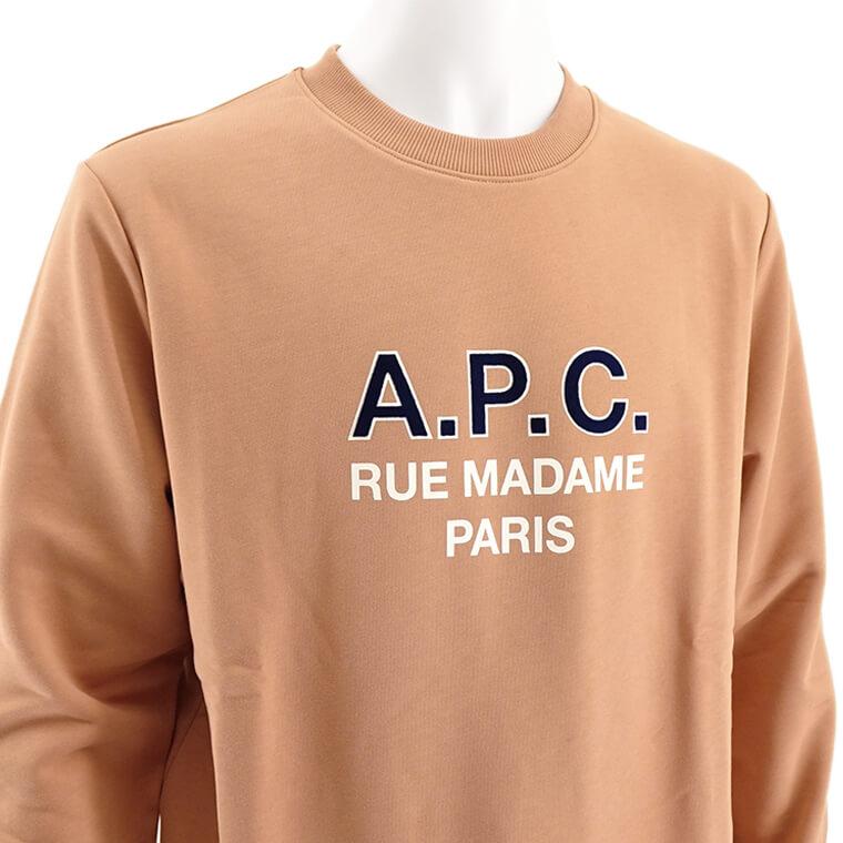 アーペーセー A.P.C. メンズ スウェットシャツ SWEAT APC MADAME COEZD H27758 VERT グリーン KAF ROSE ピンク FAD｜worldclub｜05