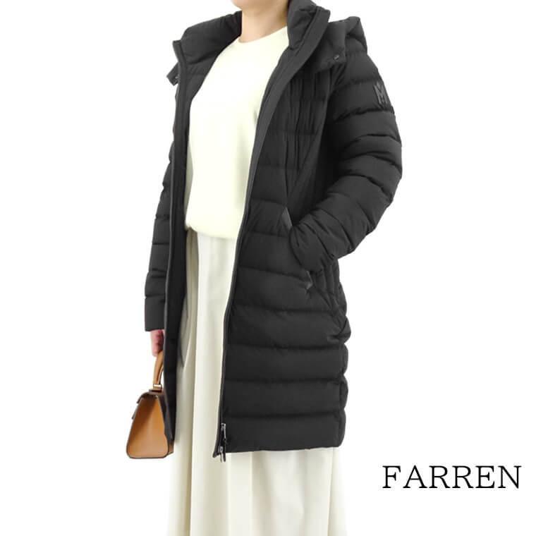 ほぼ未使用 MACKAGE マッカージュ FARREN ロングダウンコート Mackage マッカージュ レディース ダウンコート FARREN ブラック BLACK