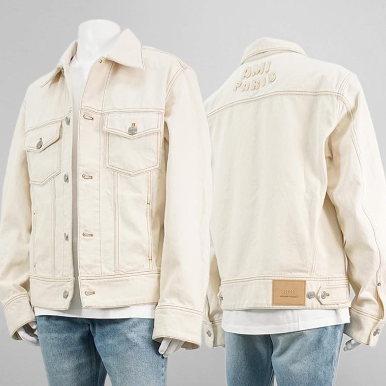 AMI Alexandre Mattiussi アミ メンズ デニムジャケット TRUCKER AMI Alexandre Mattiussi アミ メンズ デニムジャケット TRUCKER