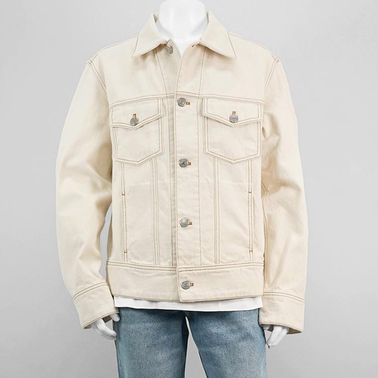 AMI Alexandre Mattiussi アミ メンズ デニムジャケット TRUCKER AMI Alexandre Mattiussi アミ メンズ デニムジャケット TRUCKER