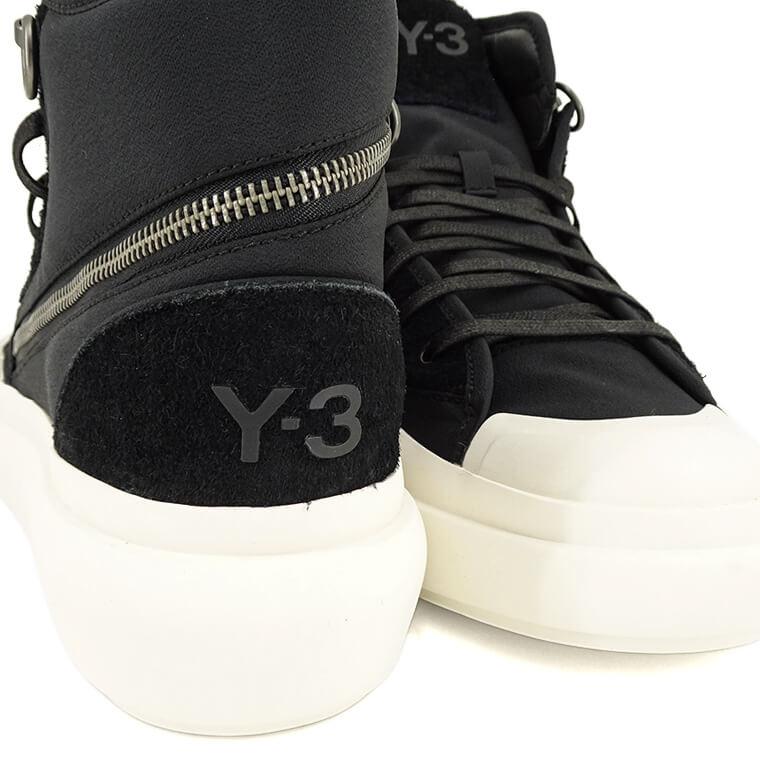 Y-3 ワイスリー メンズ スニーカー AJATU COURT HIGH ID4208 ブラック