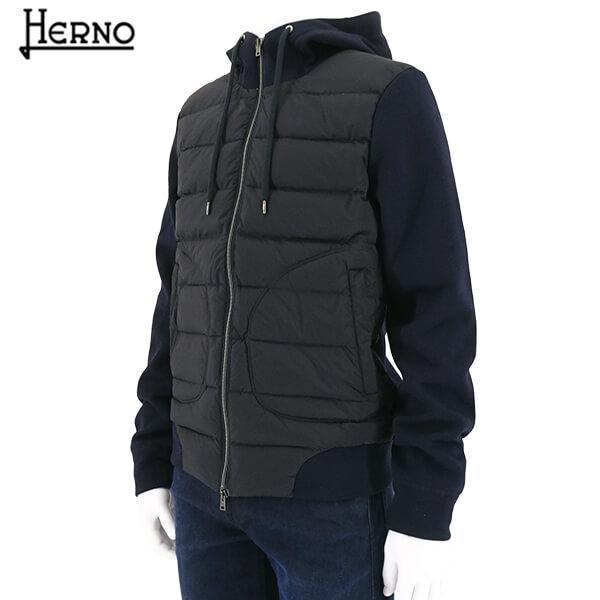 HERNO（ヘルノ） 完売御礼 メンズ ダウンジャケット JP00006UR 50025 ネイビー 9200 セール : WORLD CLUB ...