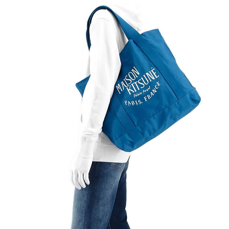 メゾンキツネ MAISON KITSUNE ユニセックス トートバッグ PALAIS ROYAL SHOPPING BAG LW05102 WW0008 P199 P700 P462 P564 P760 23aw｜worldclub｜13