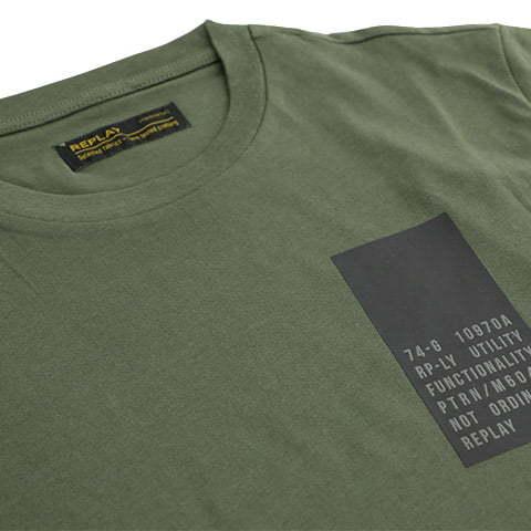 完売御礼 リプレイ REPLAY メンズ Tシャツ M6043 22980P カーキ 531 22ss セール :M6043-22980P ...