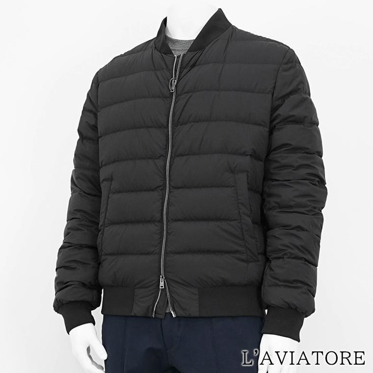 HERNO（ヘルノ） 完売御礼 メンズ ダウンジャケット L'AVIATORE PI010ULE 12456Z ブラック 9300 24aw ...