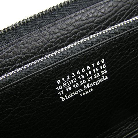 メゾンマルジェラ Maison Margiela ユニセックス 長財布 S56UI0110 P4455 ブラック T8013 24ss｜worldclub｜07