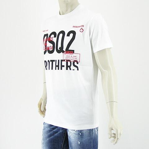 500円OFF対象/ディースクエアード/DSQUARED2 メンズ Tシャツ S74GD0992 