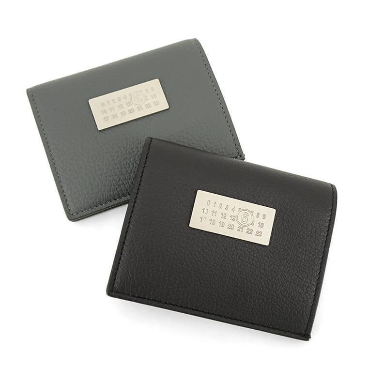 Maison Margiela メゾンマルジェラ グレー 三つ折り財布 mm6 Maison Margiela メゾンマルジェラ グレー 三つ折り財布 mm6