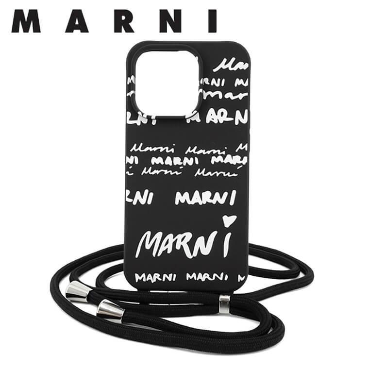 MARNI マルニ レディース iPhone 14 Pro 専用ケース GUMMY MARNI マルニ レディース iPhone 14 Pro 専用ケース GUMMY