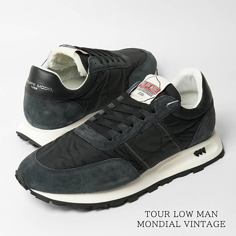 PHILIPPE MODEL（フィリップモデル） メンズ スニーカー TOUR LOW MAN