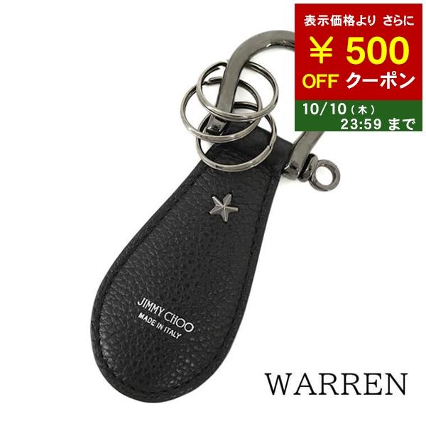 ジミーチュウ JIMMY CHOO メンズ キーホルダー WARREN GRC ブラック BLACK 23aw :WARREN-GRC