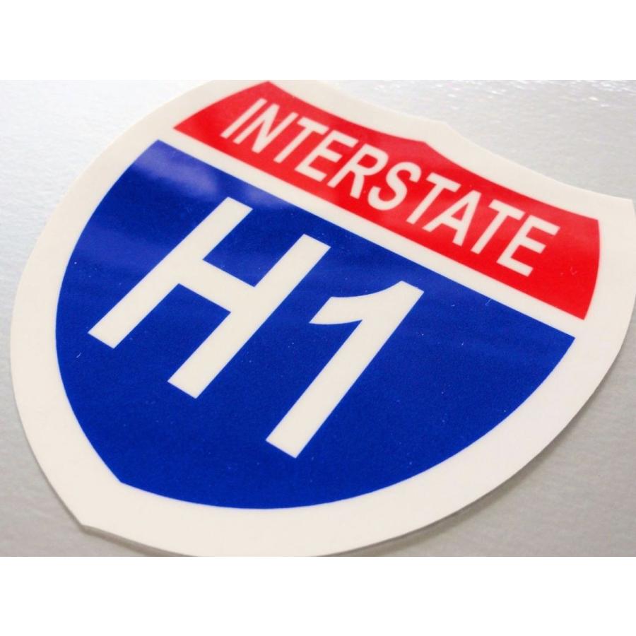 ハワイ州間高速道路標識ステッカー Hawaii INTERSTATE アメリカン