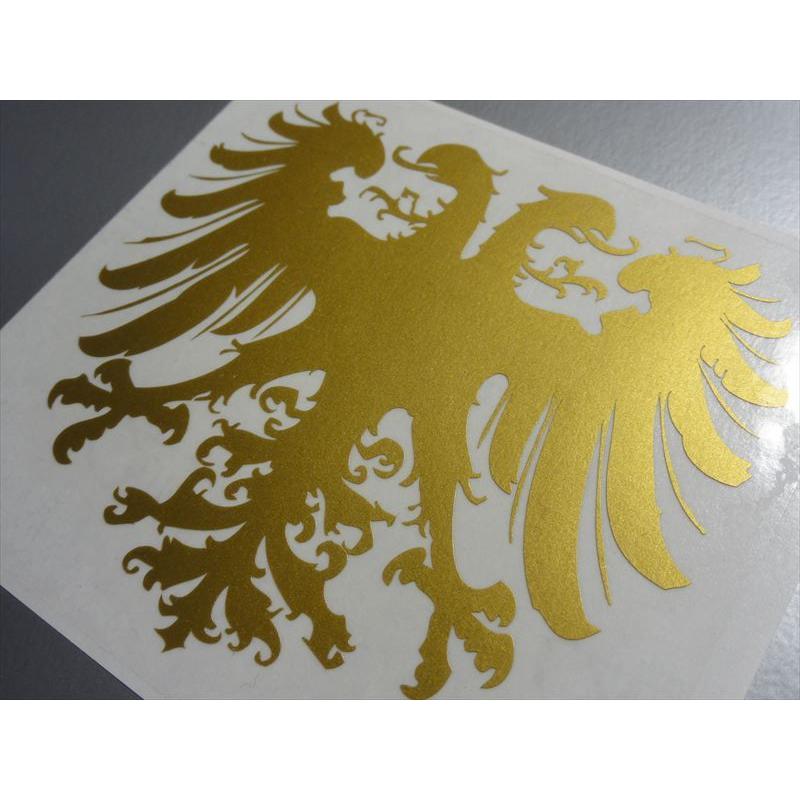 双頭の鷲 神聖ローマ帝国紋章 カッティングステッカー サイズ選択