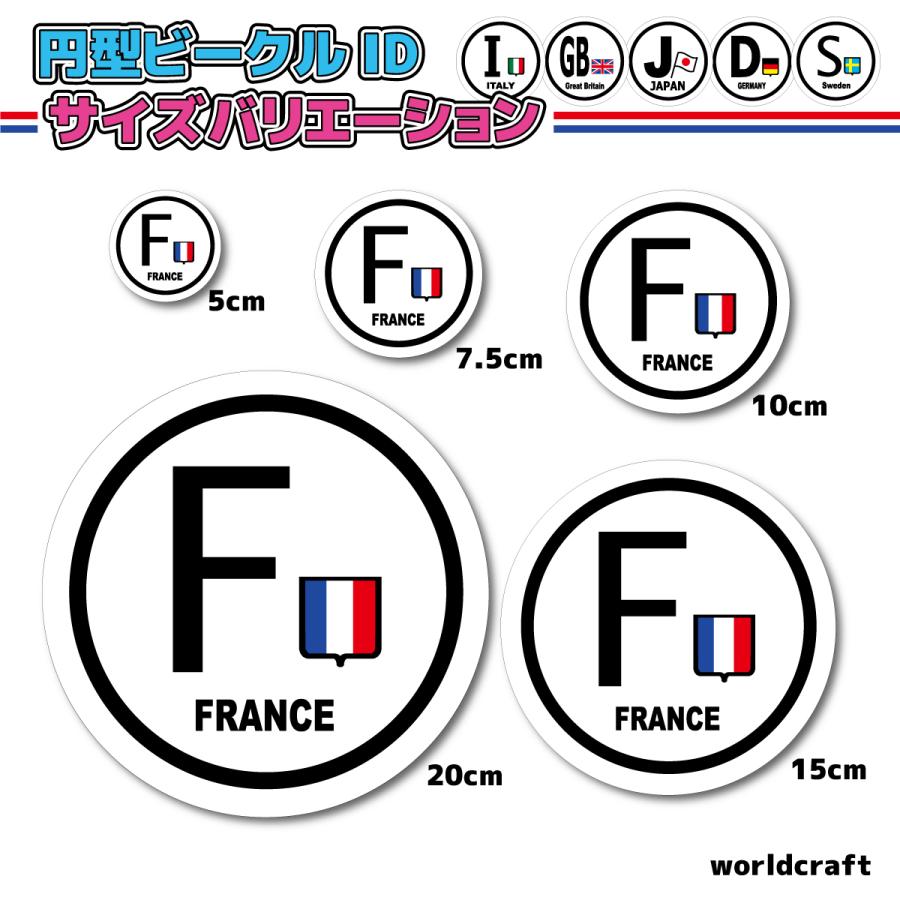 円型 オリジナル イギリス国旗ユニオンジャック/耐水ステッカー