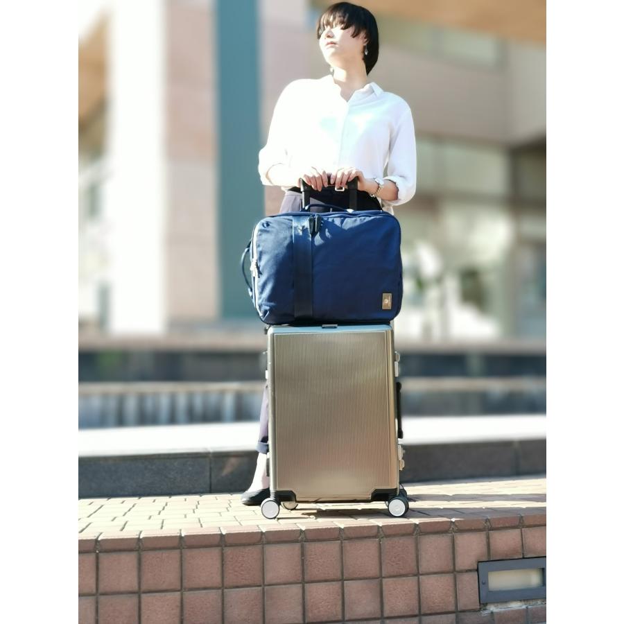 JAL ビジネス2way リュック スーツケースキャリーオン可・鶴丸ロゴ付き