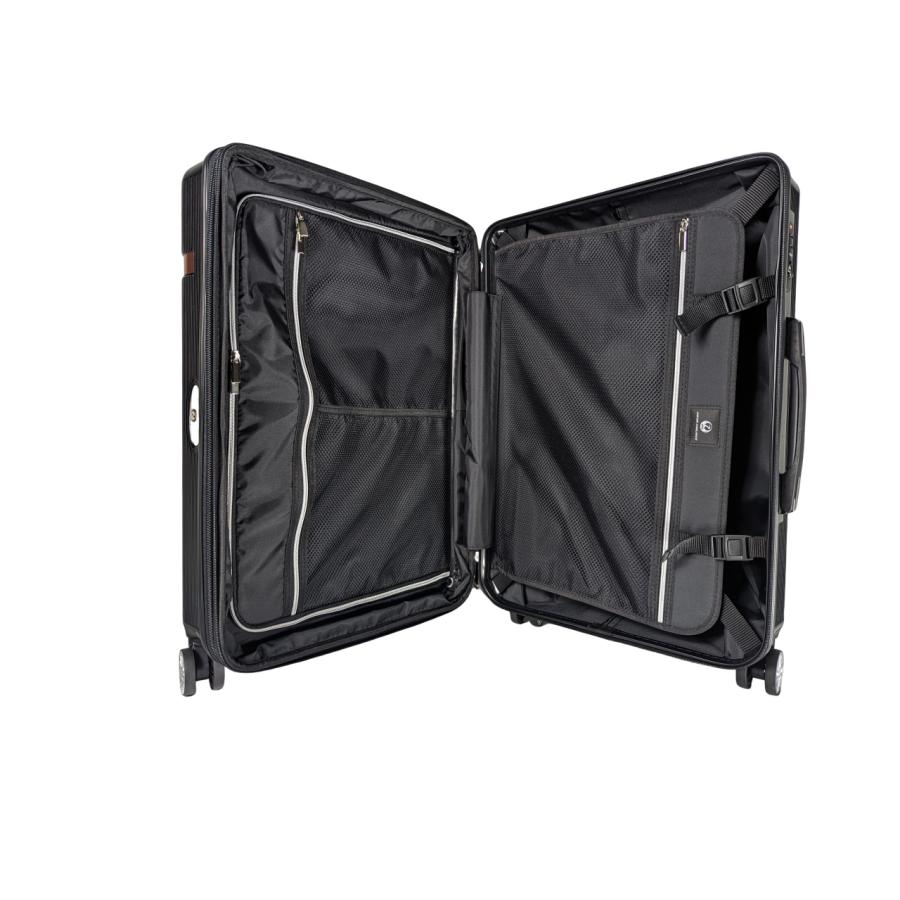 JAL 鶴丸ロゴ付き 容量拡張式スーツケース・キャリーケース 日本