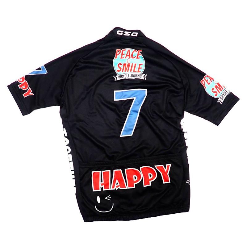 セブンイタリア Peace \u0026 Smile Jersey ブラック_1