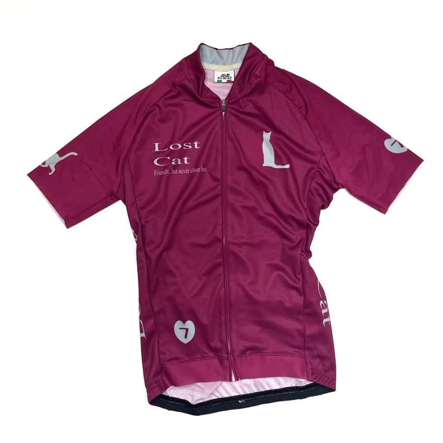セブンイタリア 10th Lost Cat Lady Jersey ワインレッド
