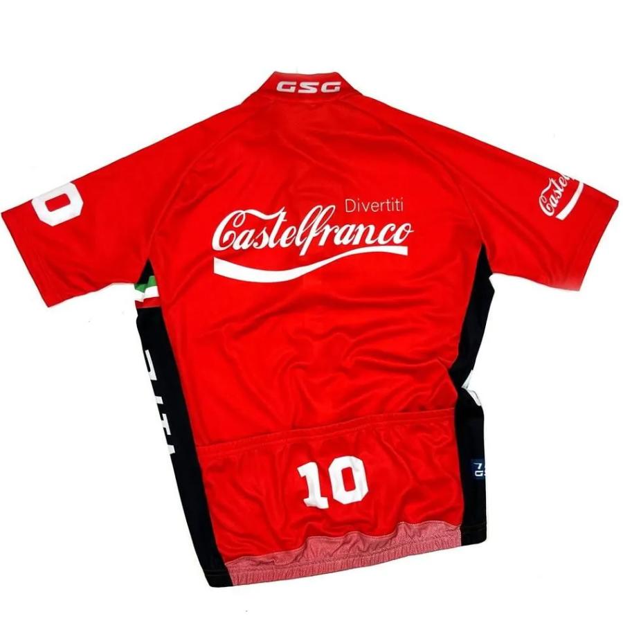 セブンイタリア Castelfranco Jersey レッド_1
