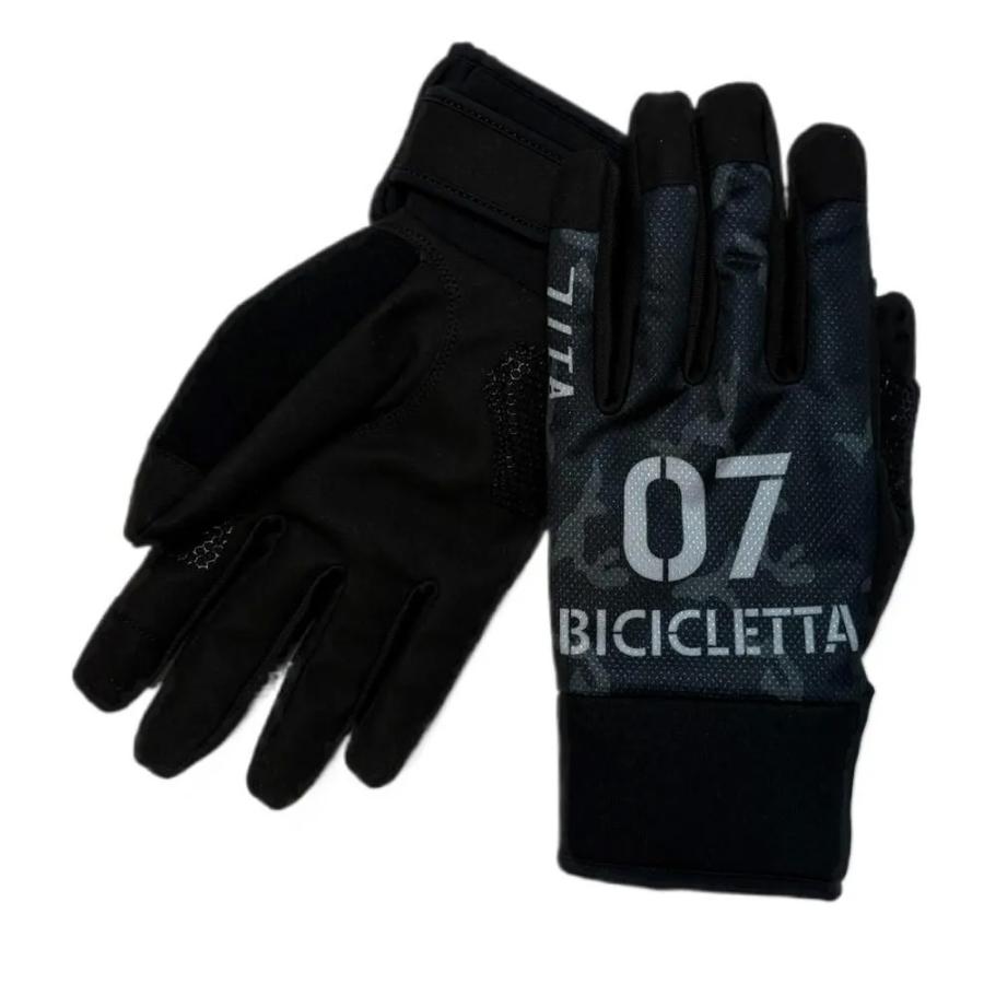 セブンイタリア Bomber Winter Gloves ブラックカモの画像