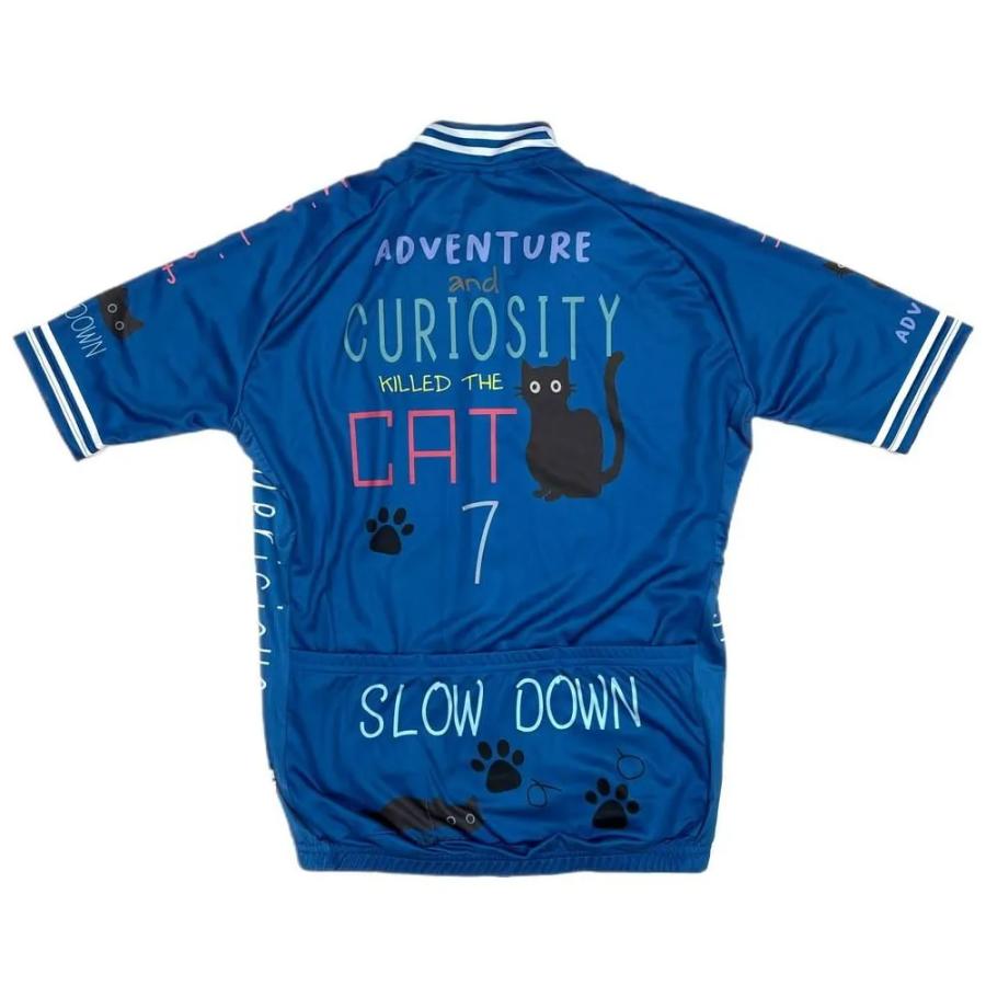 セブンイタリア Curiosity Cat Jersey  ネイビー_1