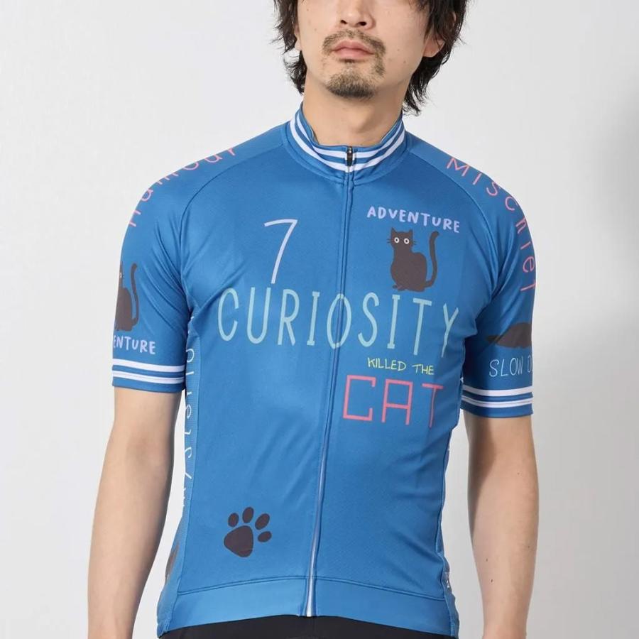 セブンイタリア Curiosity Cat Jersey  ネイビー_2